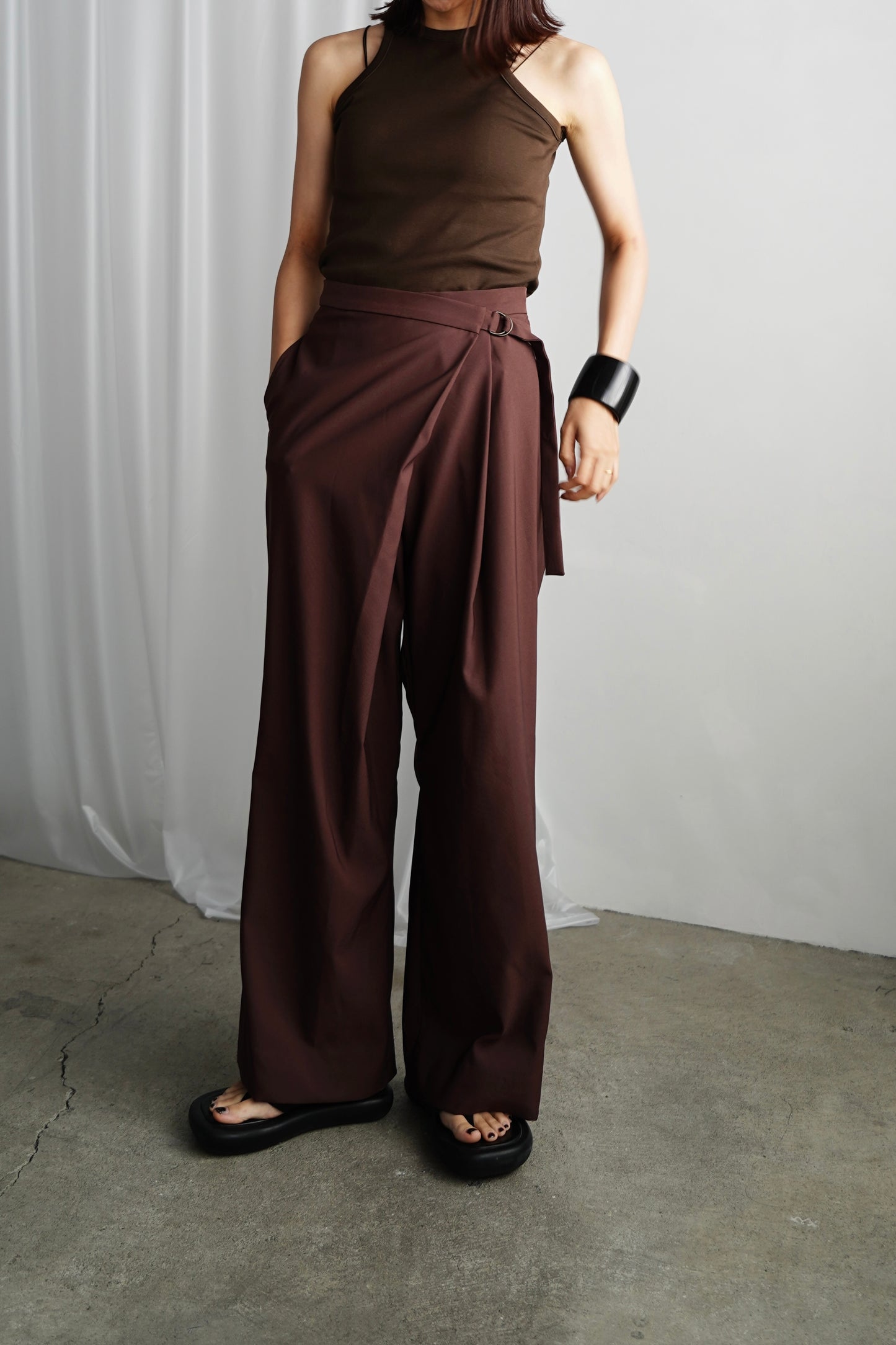 Cachecoeur Pants / BURGUNDY