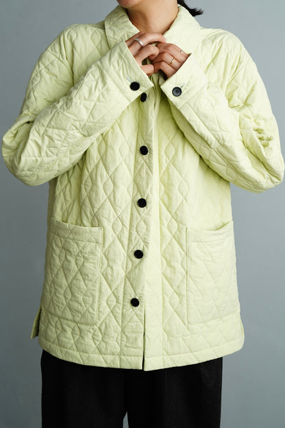 Quilted Middle Jacket / LIME -11月5-10日発送-