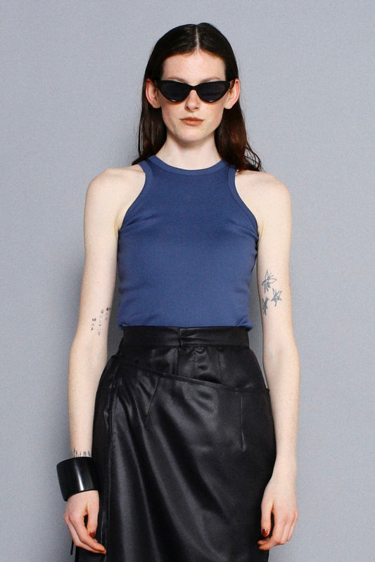 Sleek Tanktop / SMOKYBLUE
