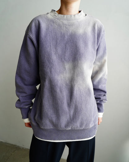 Sulfur Dyeing Sweat / PURPLE