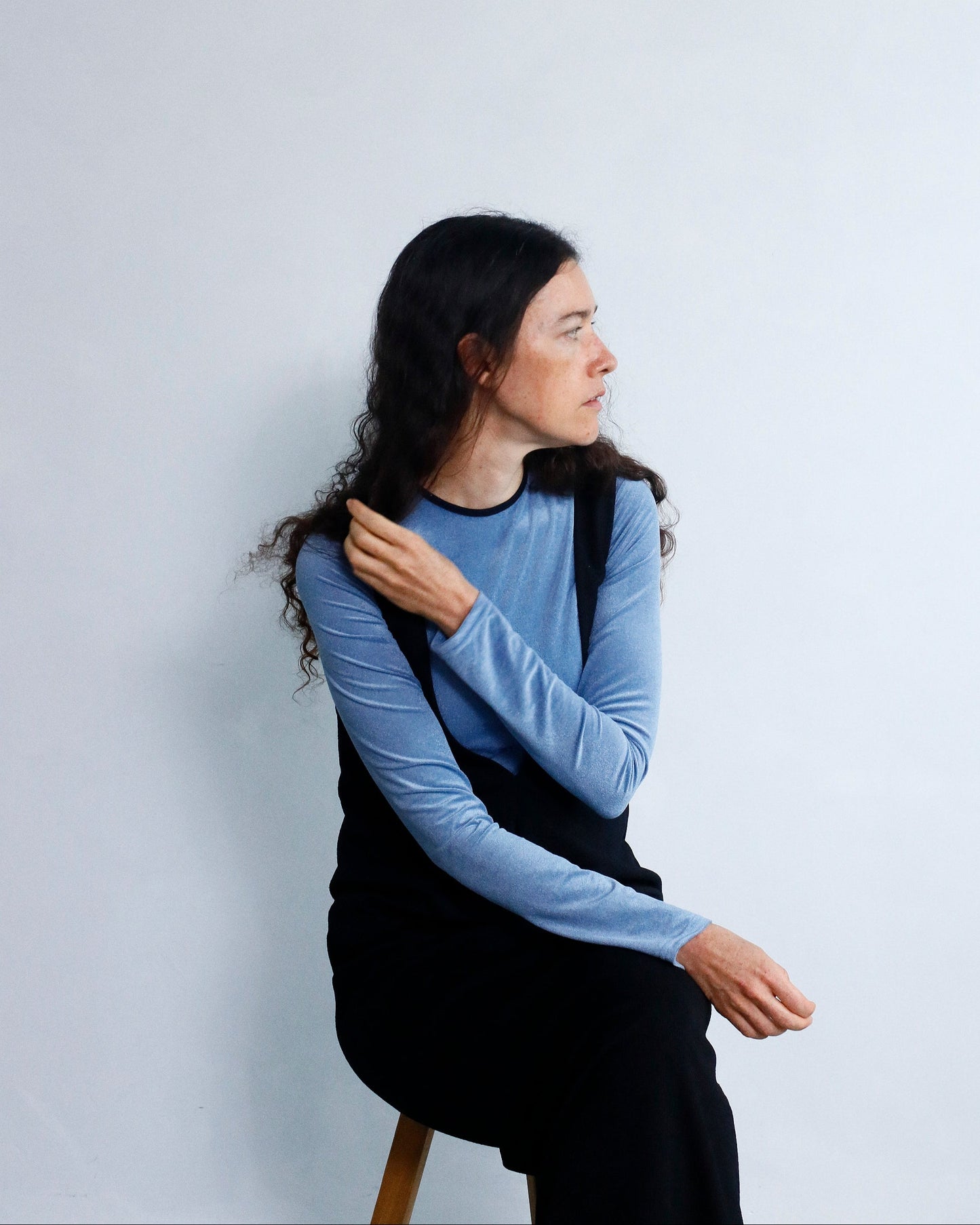 Velour Pullover / BLUE -10月20日発送-