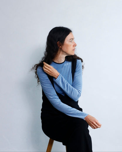 Velour Pullover / BLUE -10月20日発送-