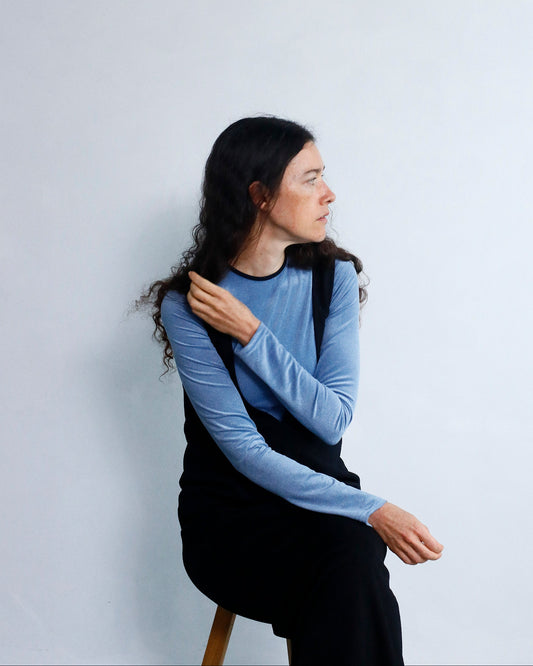 Velour Pullover / BLUE -10月20日発送-