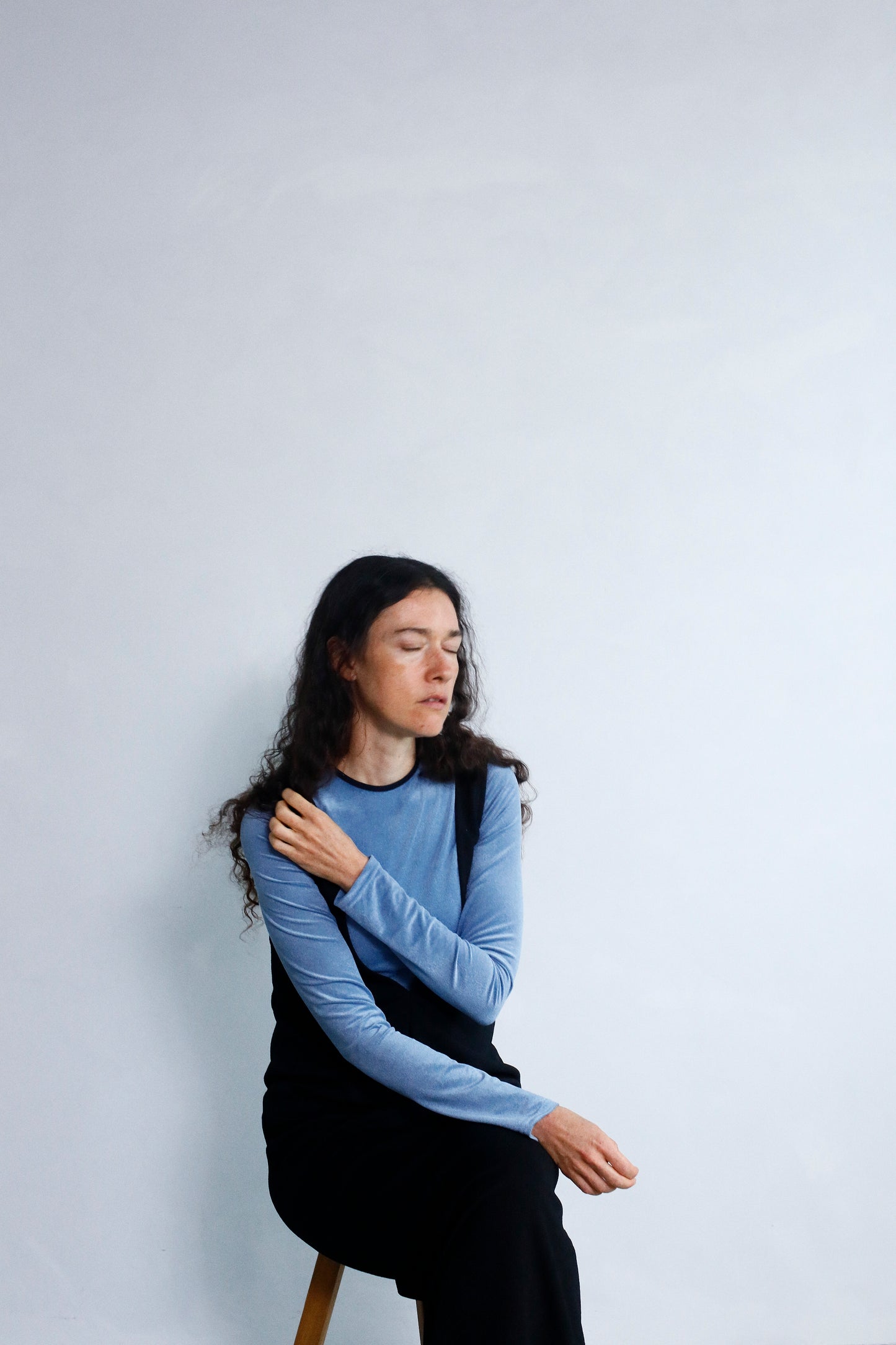Velour Pullover / BLUE -10月20日発送-