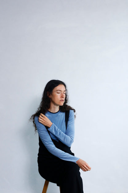 Velour Pullover / BLUE -10月20日発送-