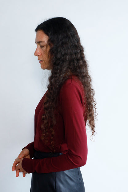 Sheerness Cutsew  / BURGUNDY