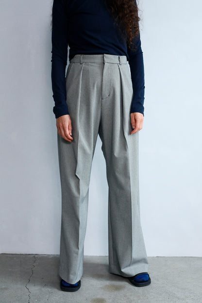 Patterned Pants / BLACKWHITE -10月20-25日発送-
