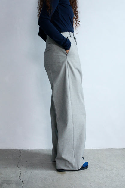 Patterned Pants / BLACKWHITE -10月20-25日発送-