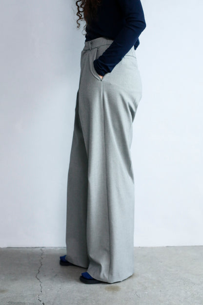 Patterned Pants / BLACKWHITE -10月20-25日発送-