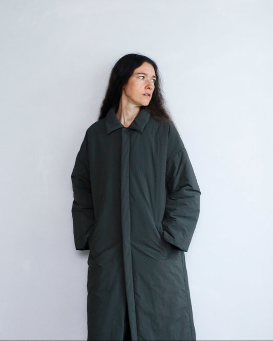 Padded Coat / CHARCOAL