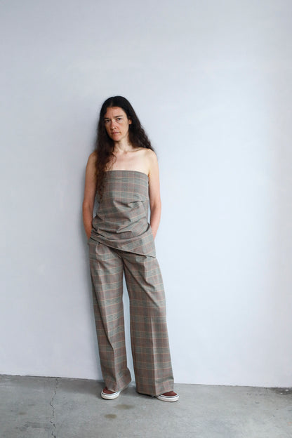 Patterned Pants / BROWN -10月20-25日発送-