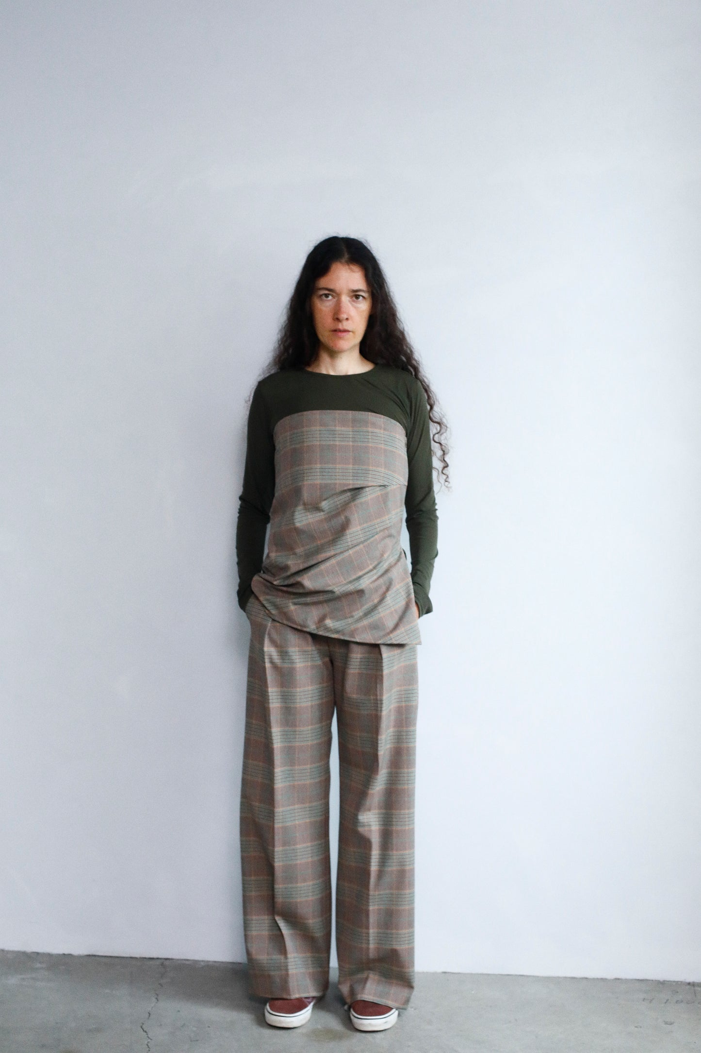 Patterned Bustier / BROWN -10月20-25日発送-