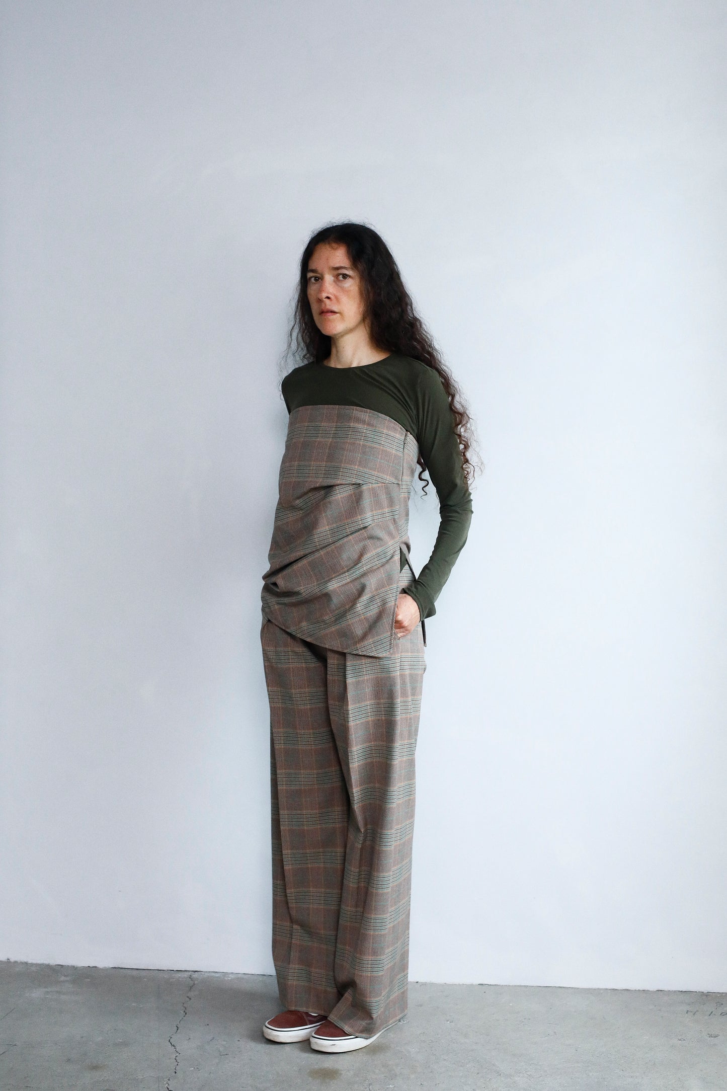 Patterned Pants / BROWN -10月20-25日発送-