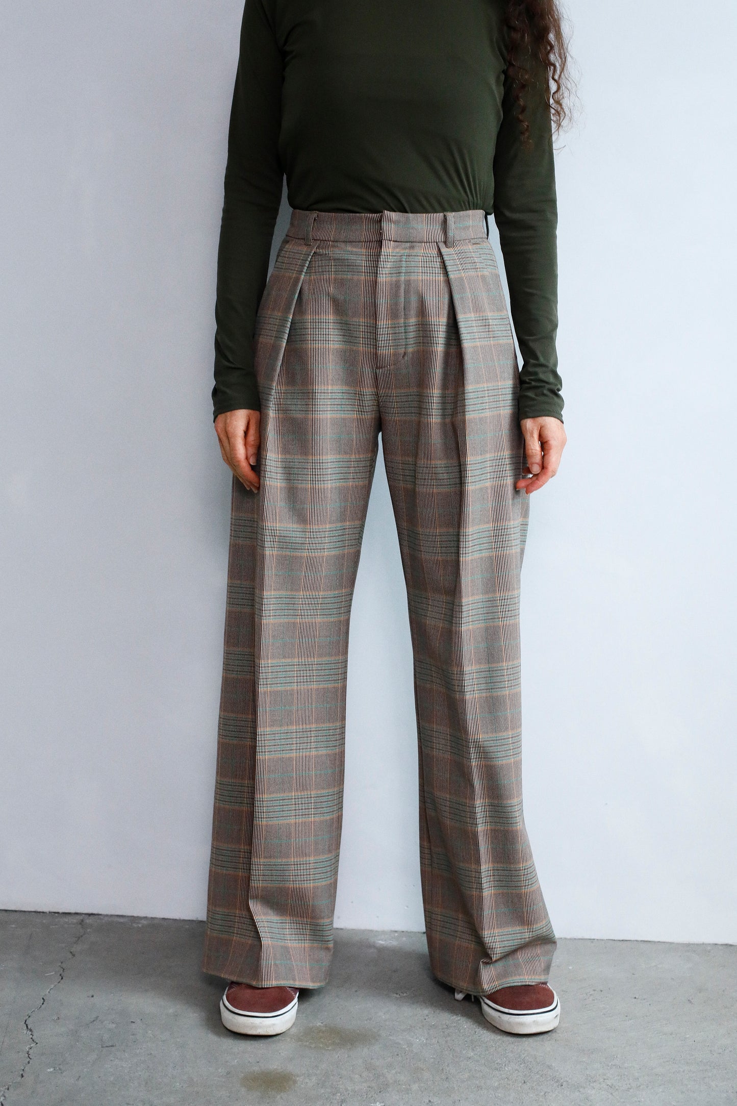 Patterned Pants / BROWN -10月20-25日発送-