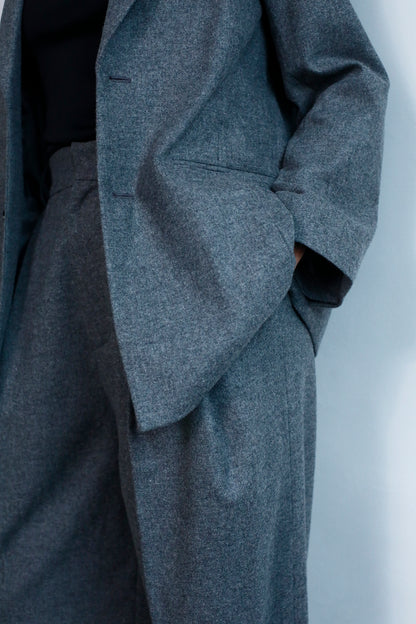 Wool Cashmere Pants / GRAY -11月15-20日発送-