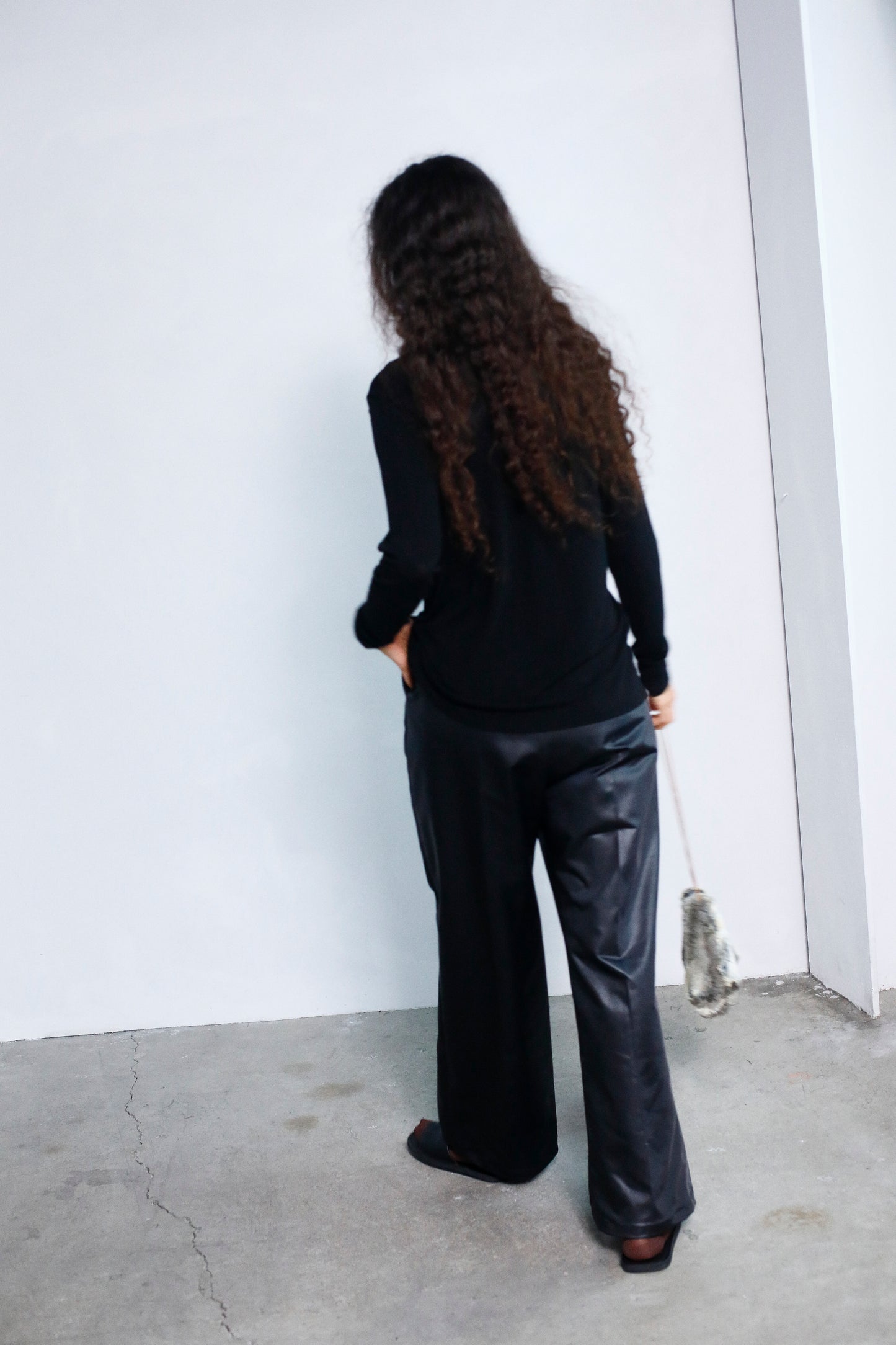 Arti Leather Pants / BLACK -10月25-31日発送-