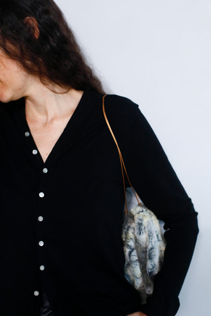 Powdery Cardigan / BLACK -10月24日発送-