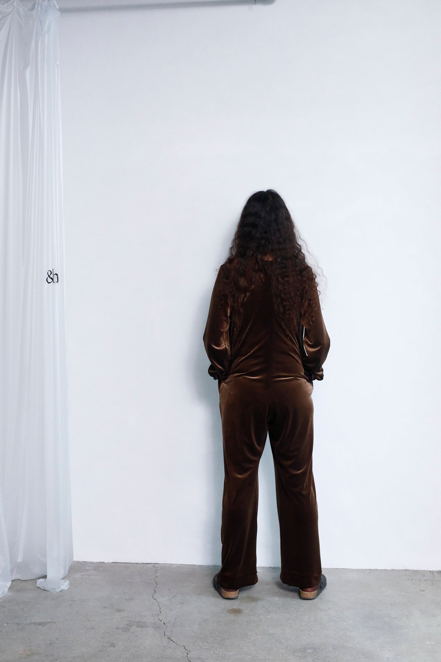 Velour All in one / BROWN