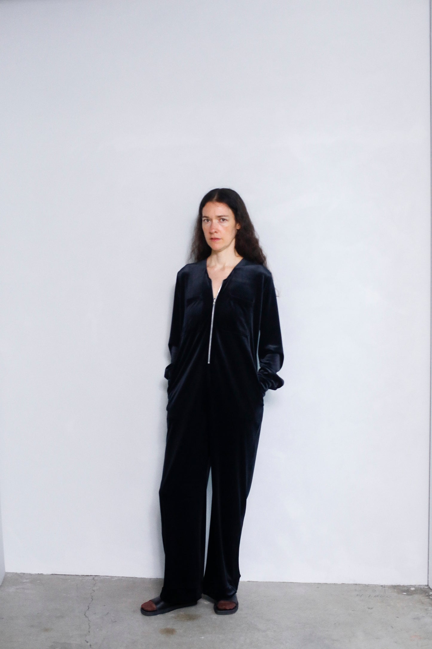 Velour All in one / BLACK