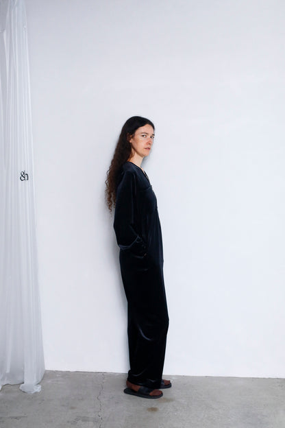 Velour All in one / BLACK