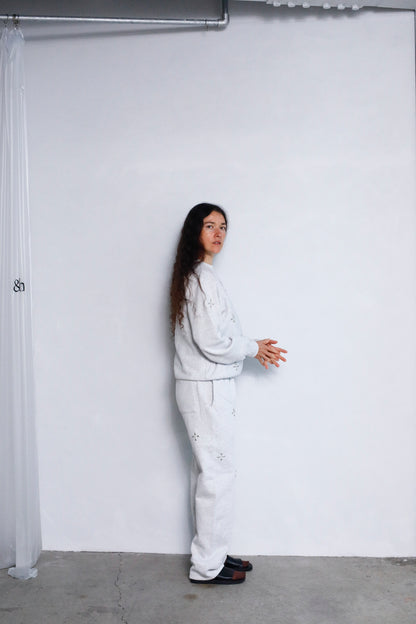 Bijou Sweat Pants / GRAY -12月5日発送-