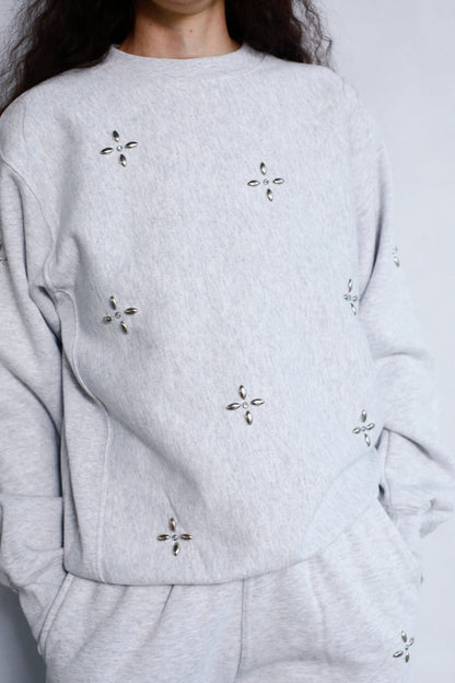 Bijou Sweat Pullover / GRAY -11月15日発送-