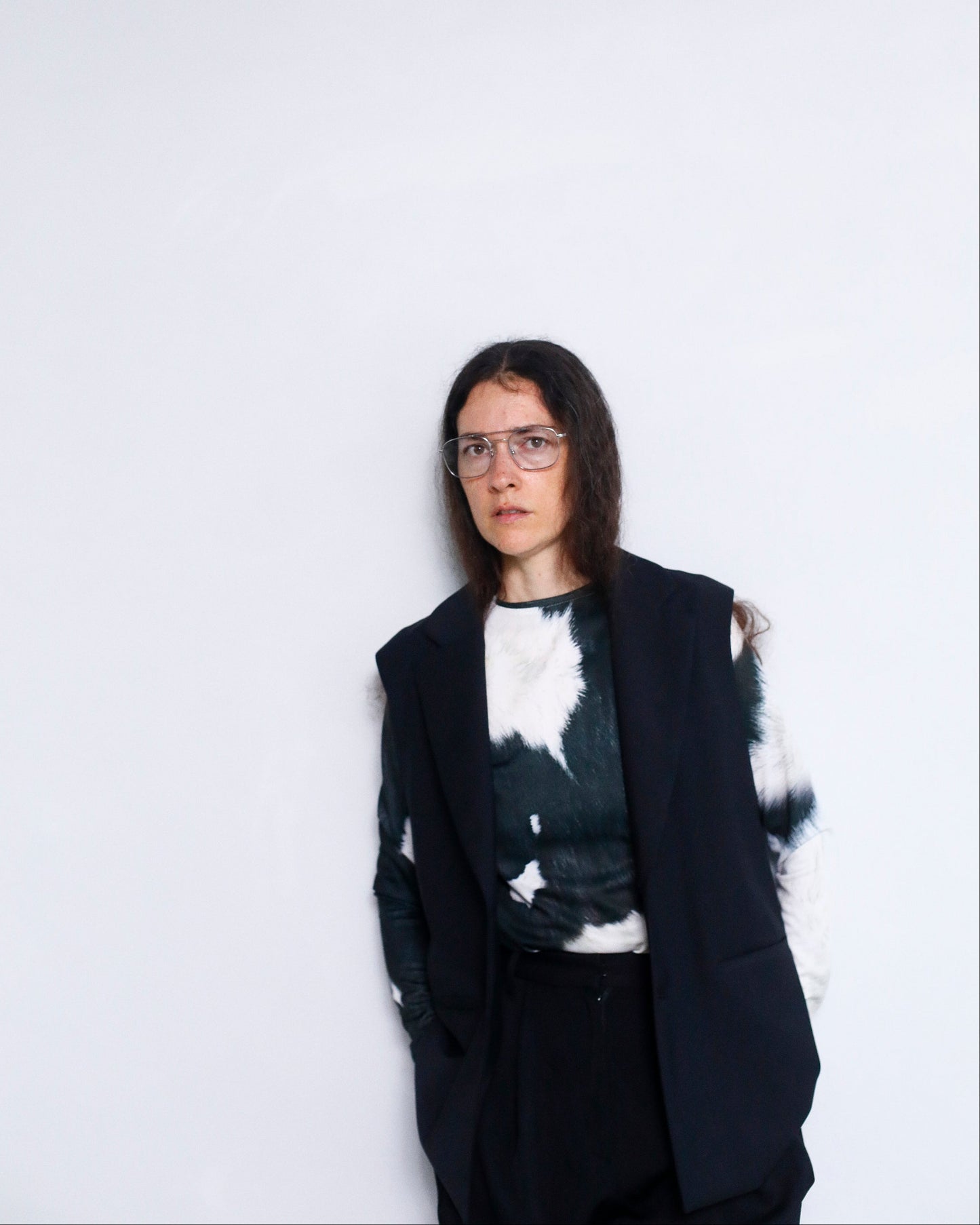 Tailored Vest / BLACK