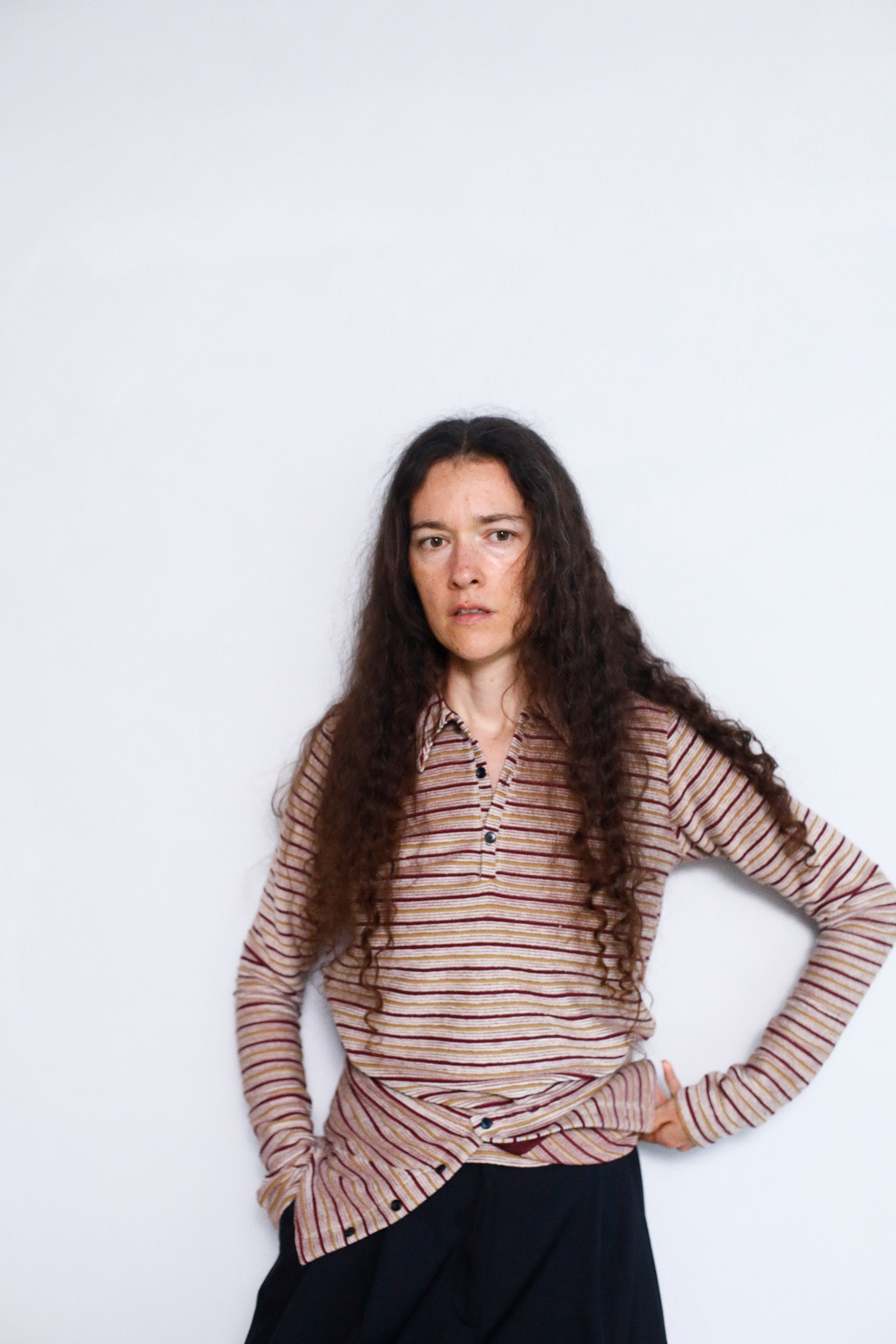 Multi Border Shirts / BROWN – &her