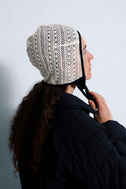 Lace Cap / OFFWHITE -11月7日発送-