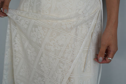 Lace Wrap Skirt / OFFWHITE -6月25-30日発送-