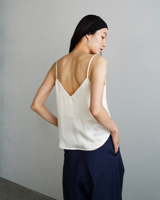 Silk Cami / OFFWHITE -5日以内発送-