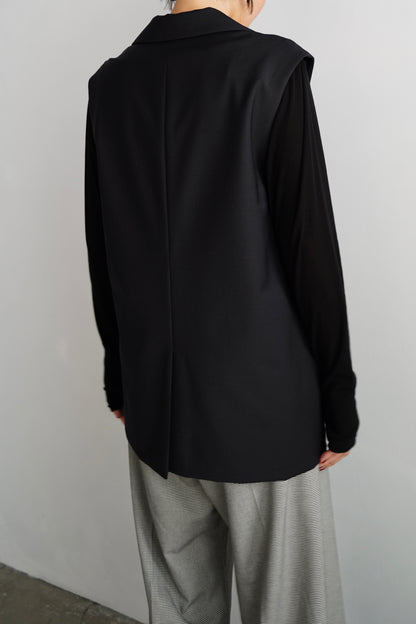 Tailored Vest / CHARCOALGRAY