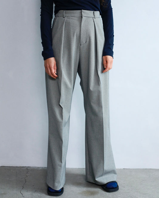 Patterned Pants / BLACKWHITE