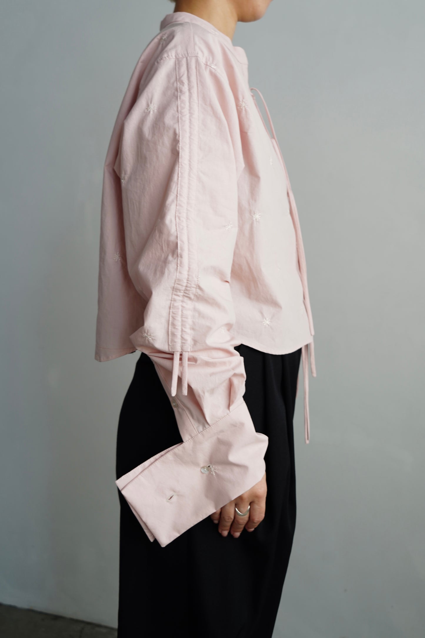 Embroidery Shirt / PINK -9月18日発送-