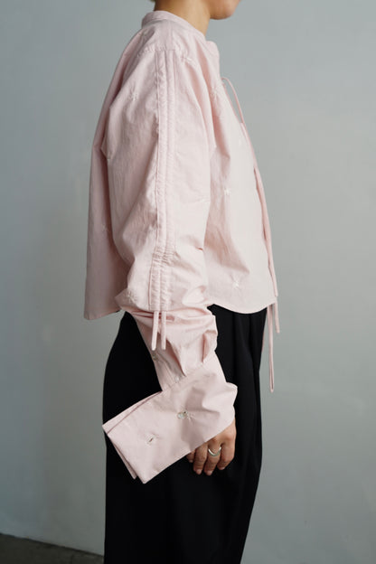 Embroidery Shirt / PINK -9月18日発送-