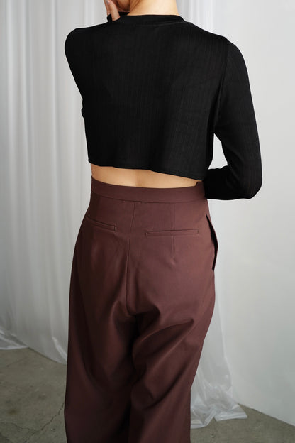 Cachecoeur Pants / BURGUNDY