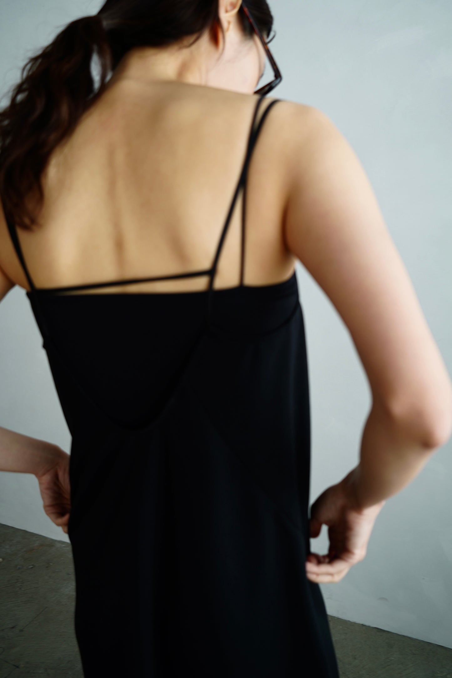 【再入荷】Stretch Jersey Dress / BLACK