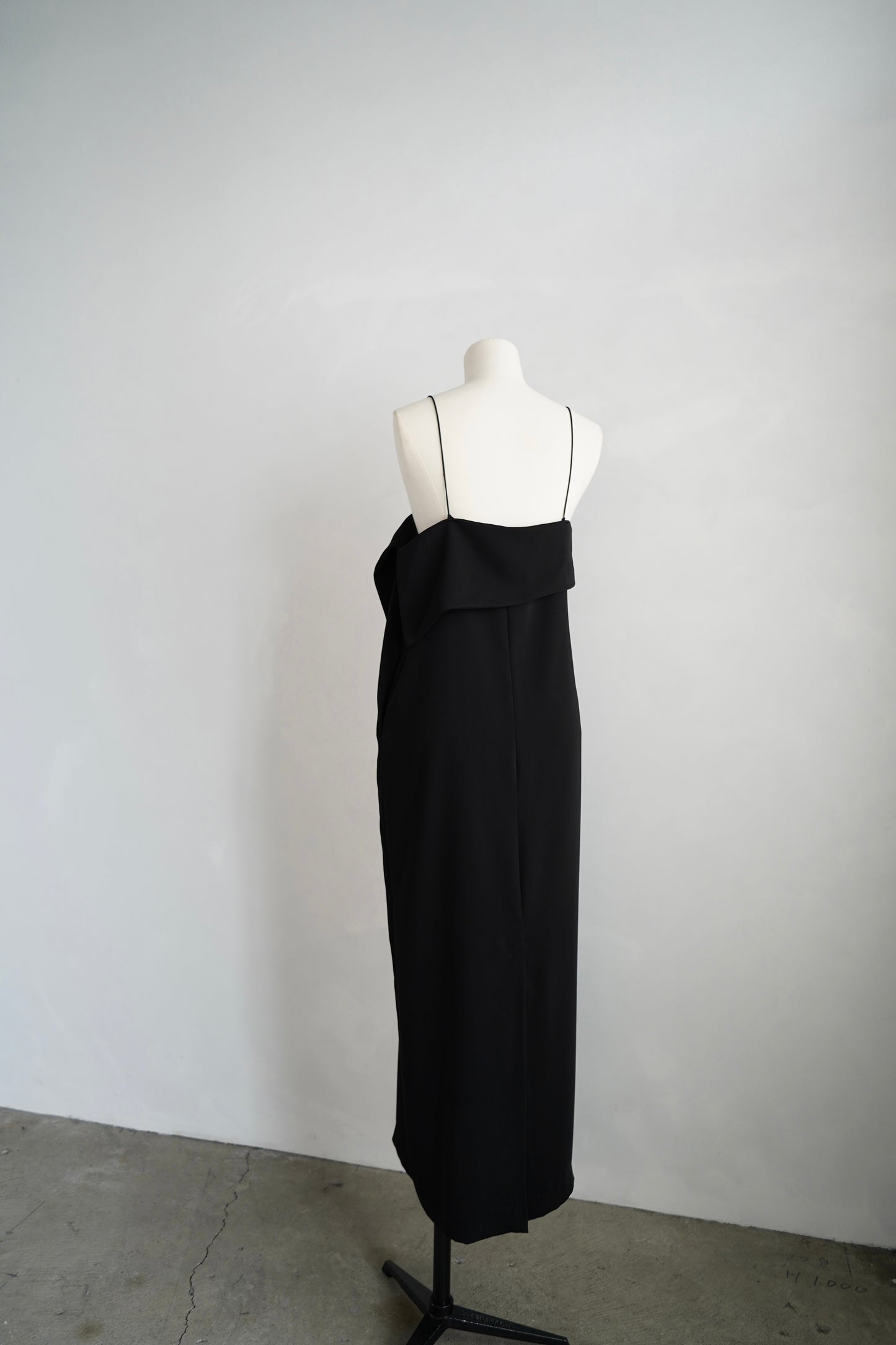 Layered Cami Dress / BLACK -6月25-30日発送-