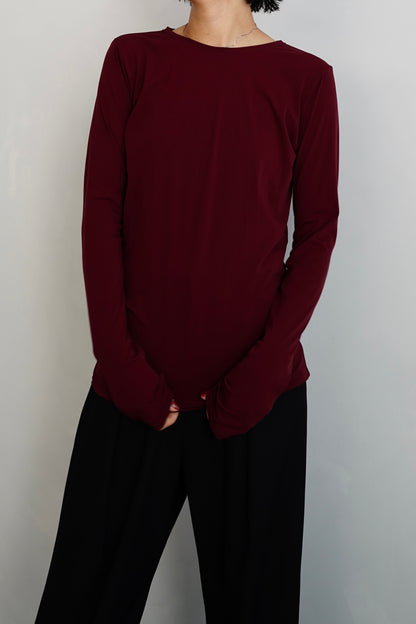 Sheerness Cutsew  / BURGUNDY