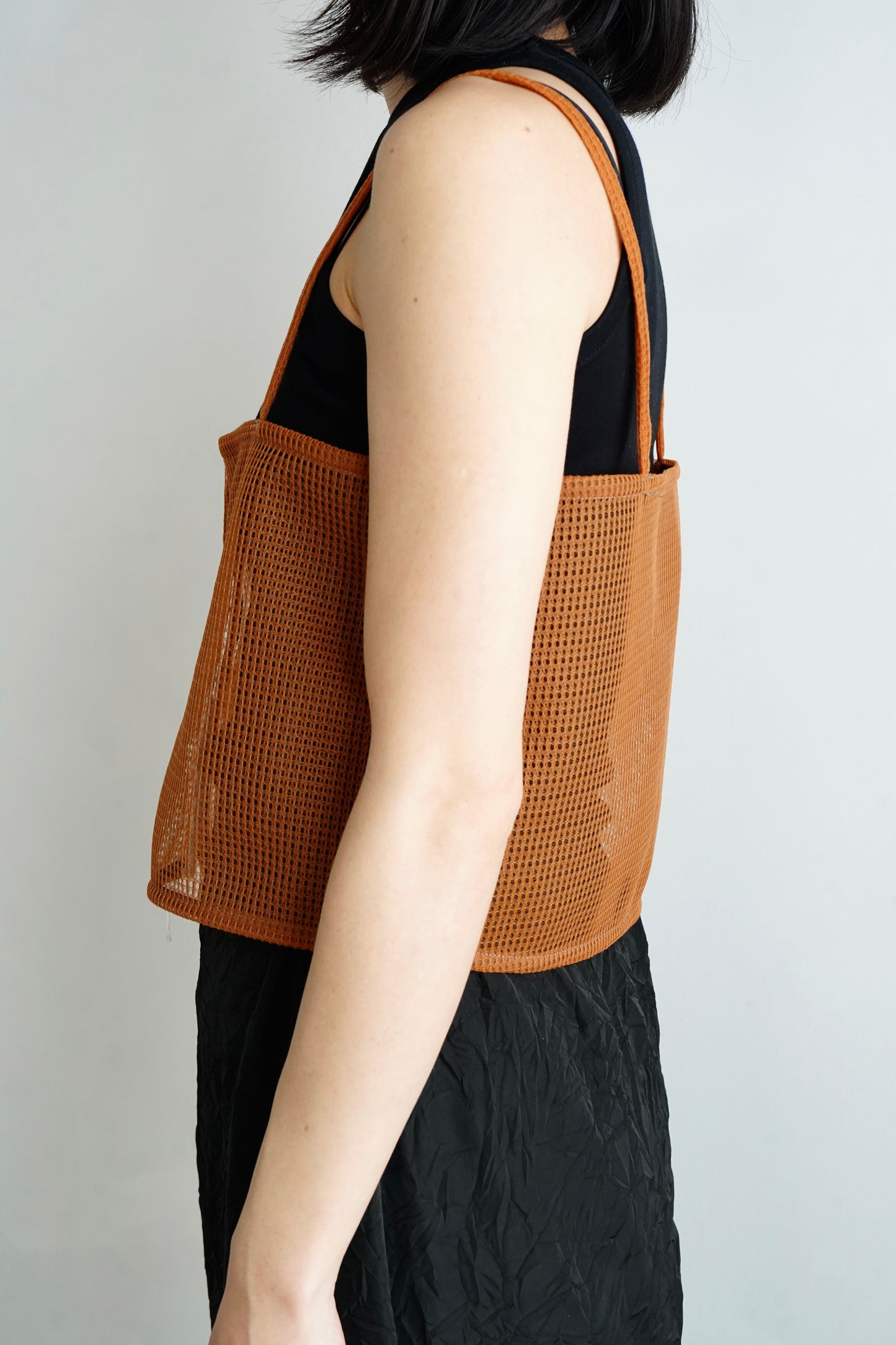 Double Mesh Cami / ORANGE