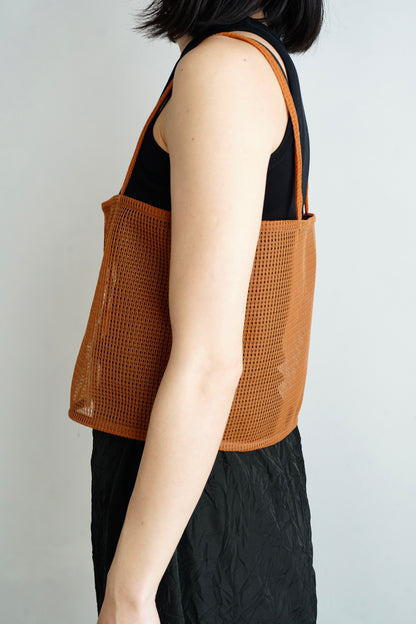 Double Mesh Cami / ORANGE