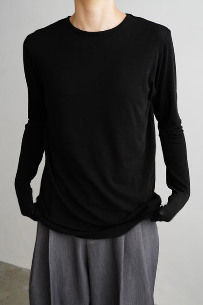 Powdery Pullover / BLACK