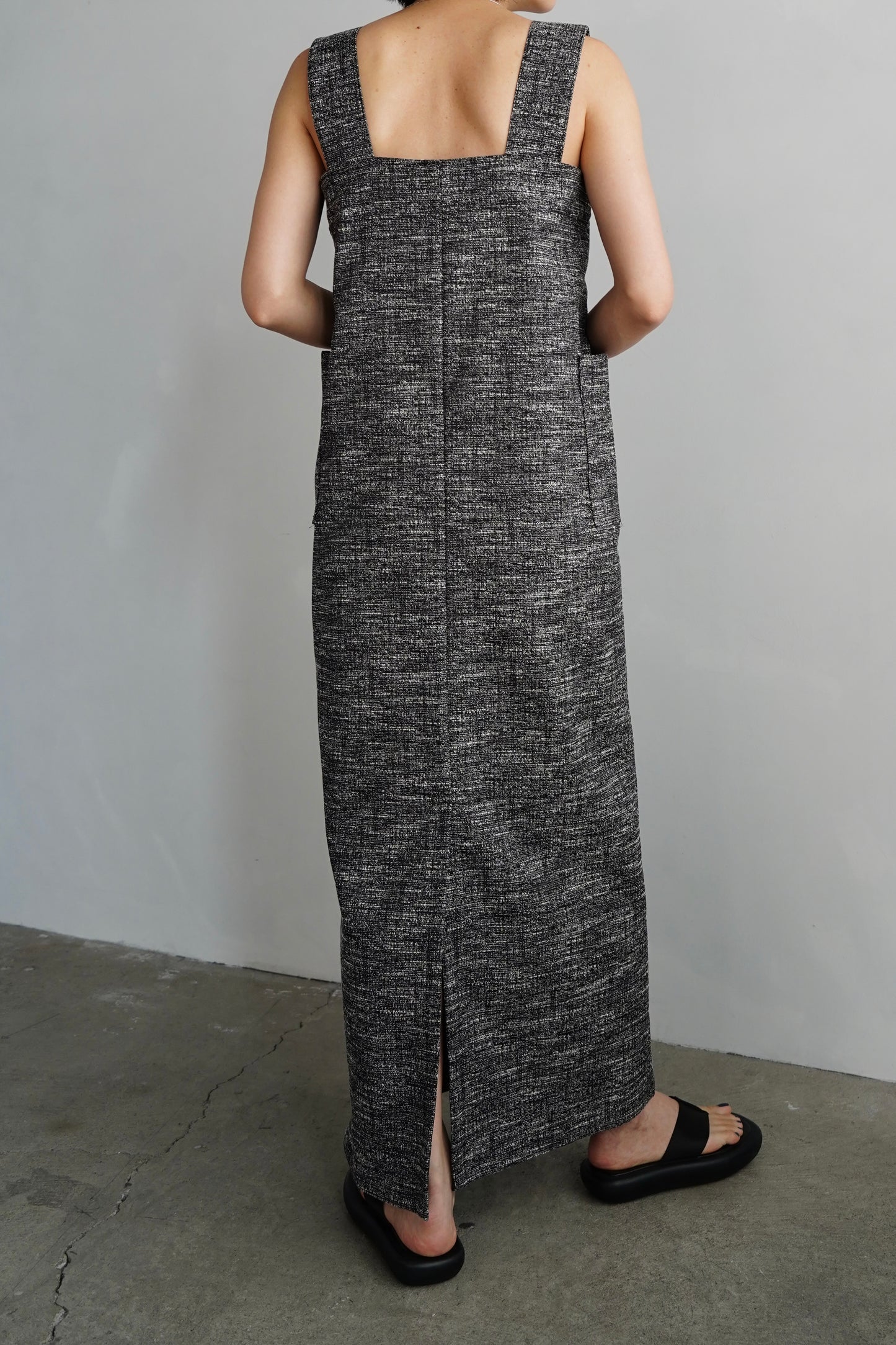 Jacquard Dress / BLACKWHITE -5月20日発送-