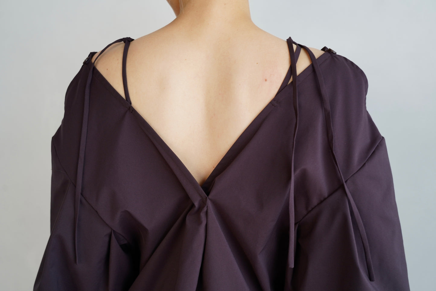 Typewriter Arrange Dress / BROWN -6月25-30日発送-