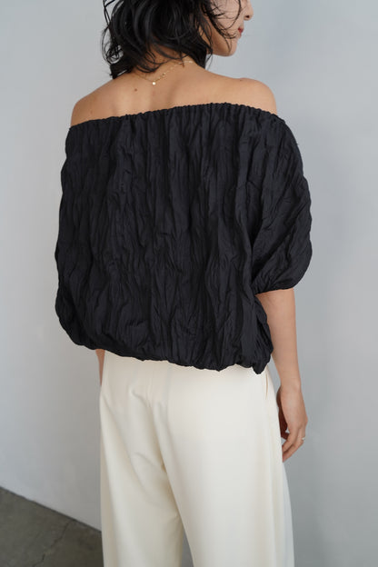 Balloon Top/BLACK-6月25-30日発送-
