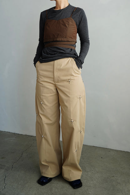Check Wrap Set / BROWN -9月8-10日発送-