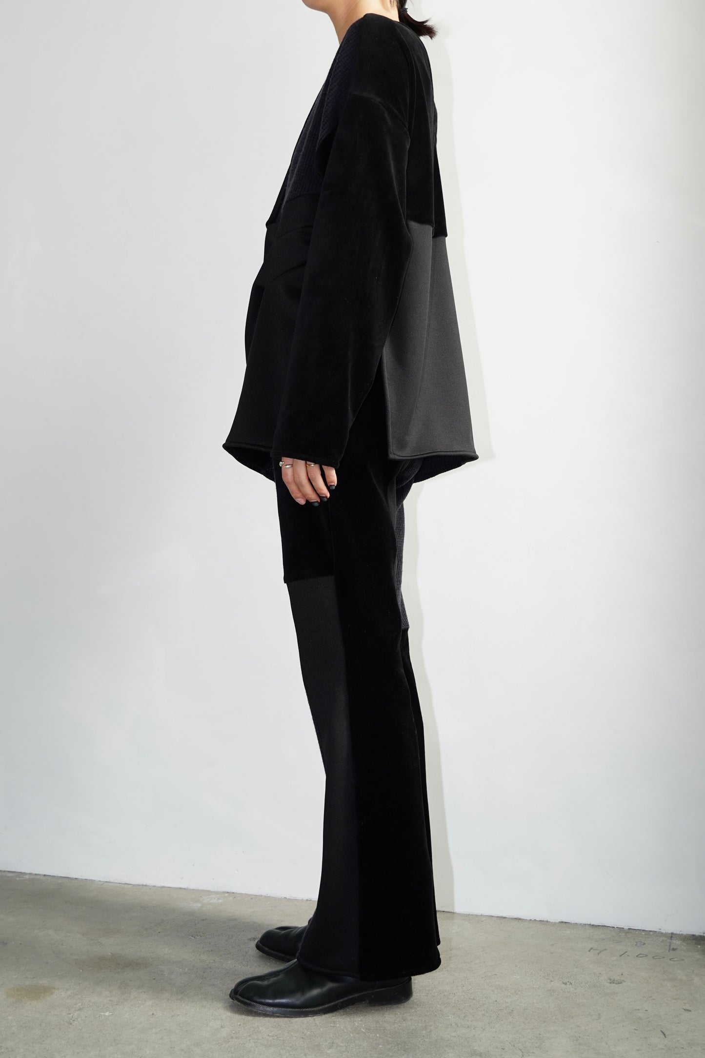 Patchwork Leggings / BLACK -1月30日発送-