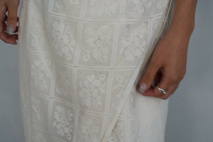 Lace Wrap Skirt / OFFWHITE -6月25-30日発送-