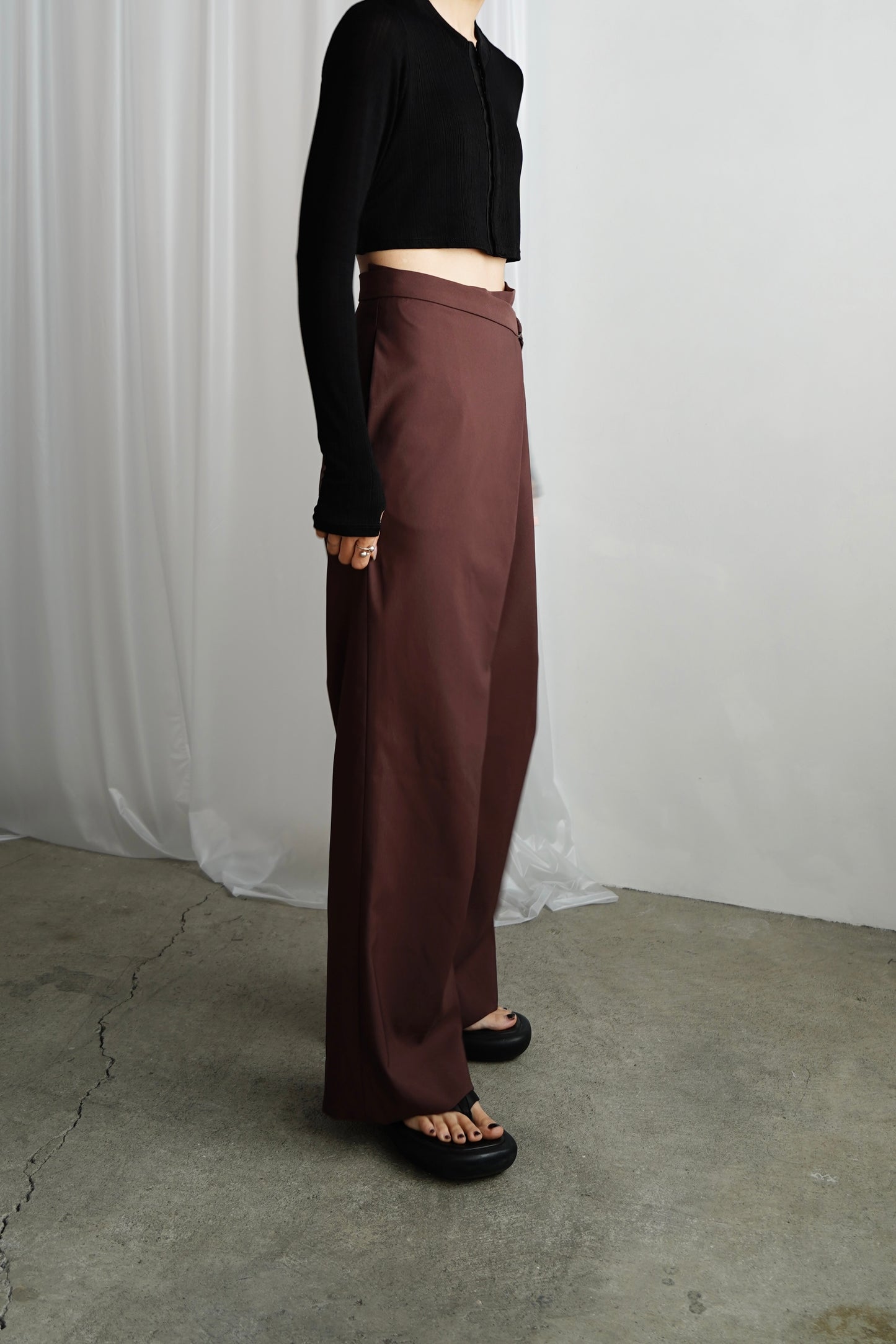 Cachecoeur Pants / BURGUNDY