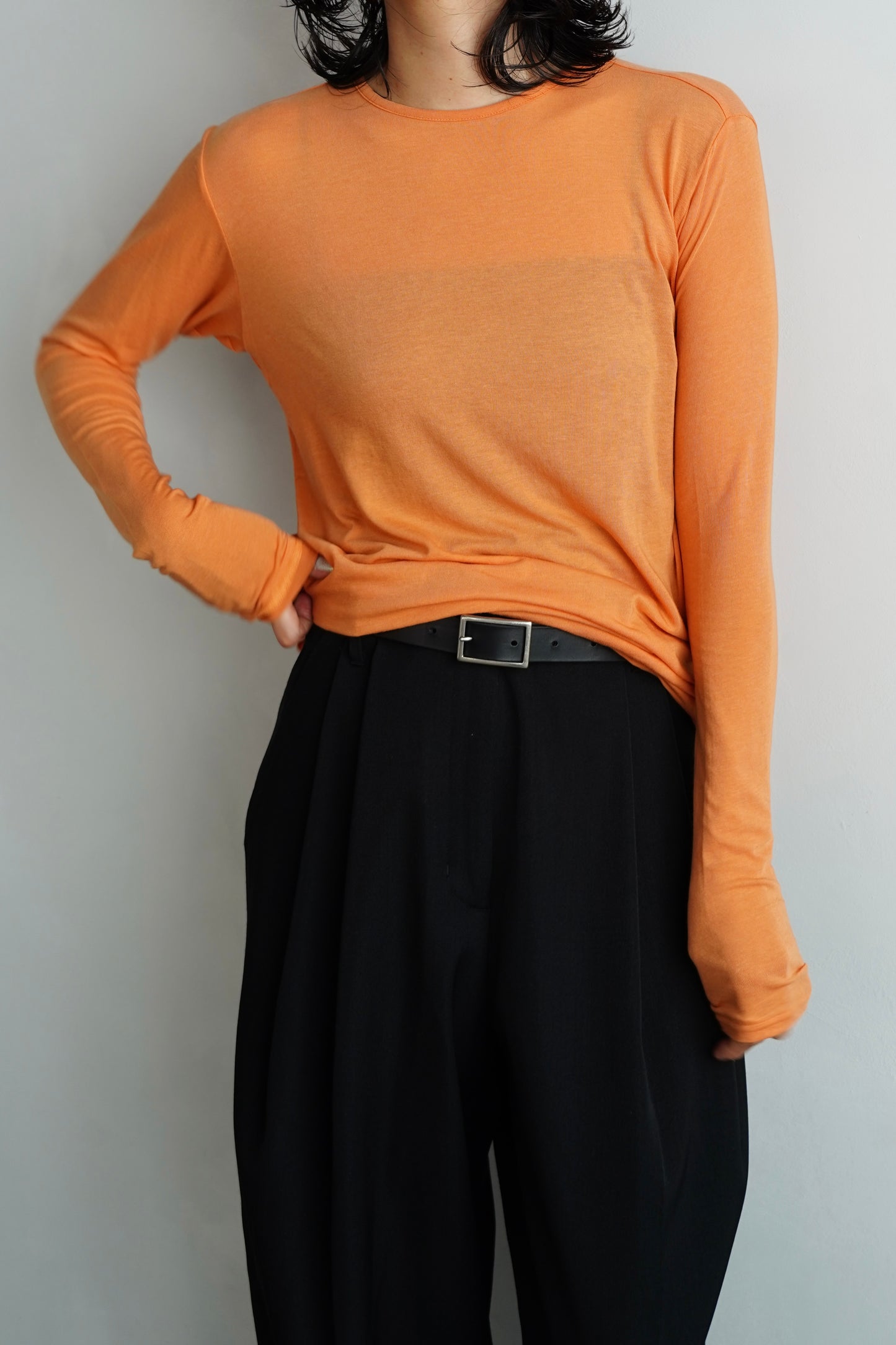 Powdery Pullover / ORANGE